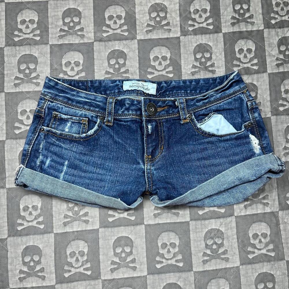 Y2k low rise mini shorts